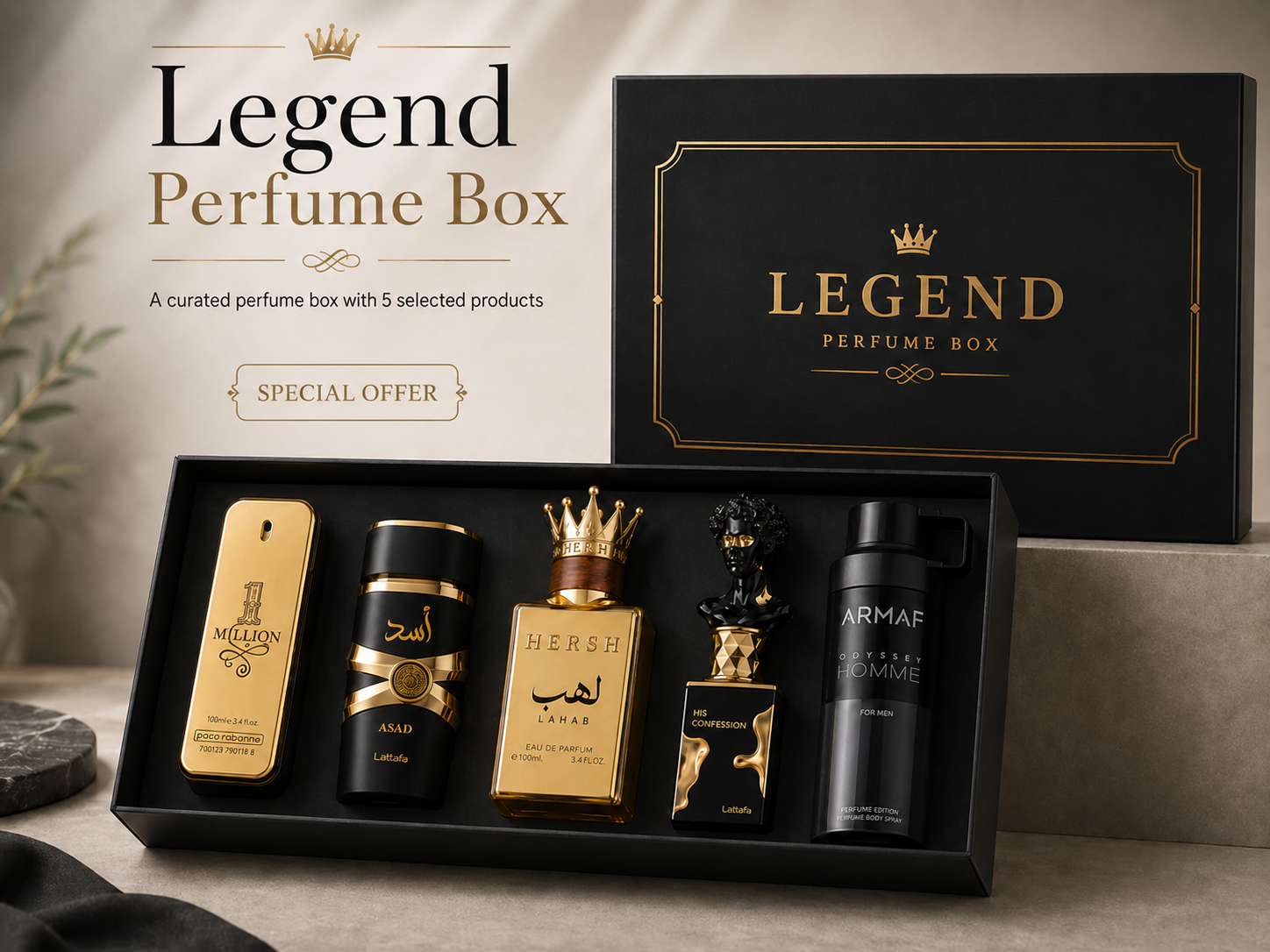 Legend Perfume Box