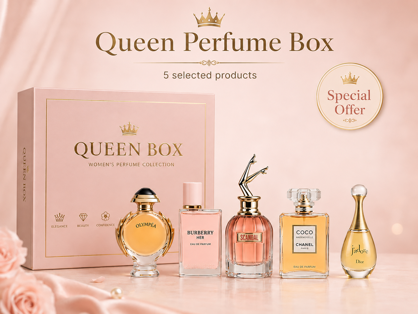 Queen Perfume Box