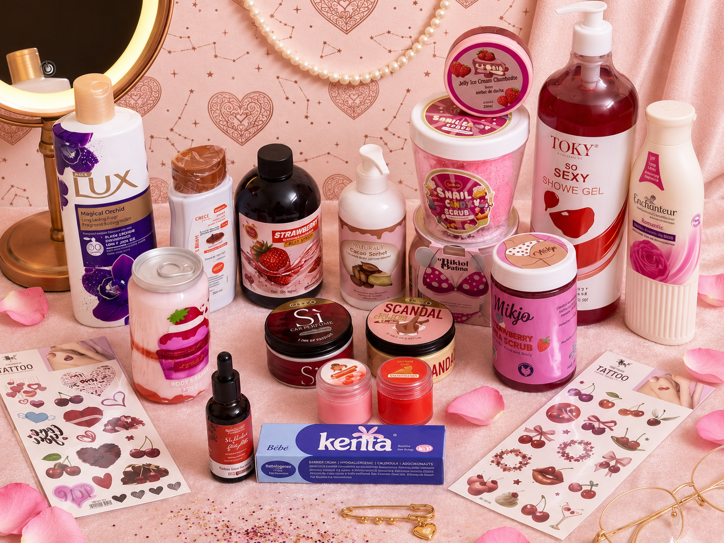 Bridal 7-Star Beauty Box With  Wedding Bag